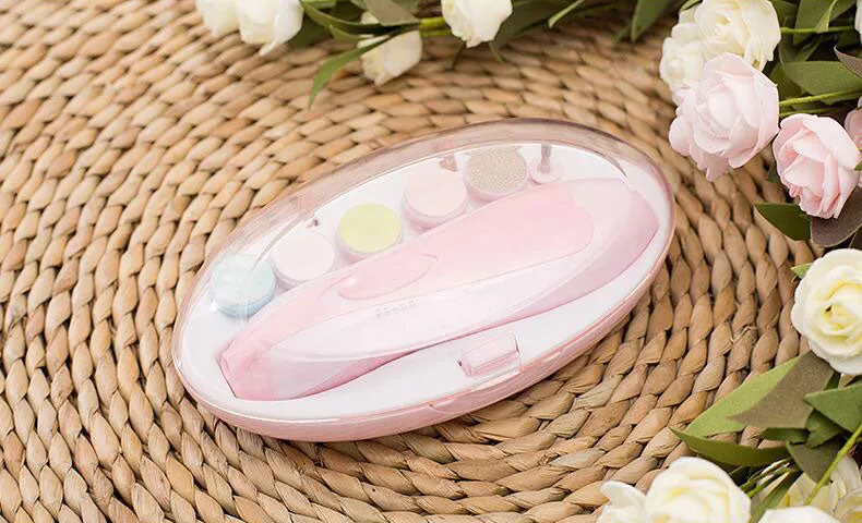 Anti-scratch Multifunctional Baby Kids safe Electric Nail Polisher