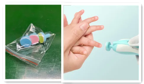 Anti-scratch Multifunctional Baby Kids safe Electric Nail Polisher