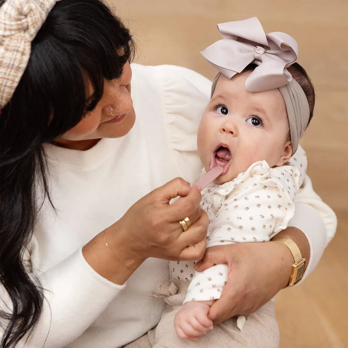 Baby-Led™ Toothbrush   Sensory Tongue Depressor by ezpz