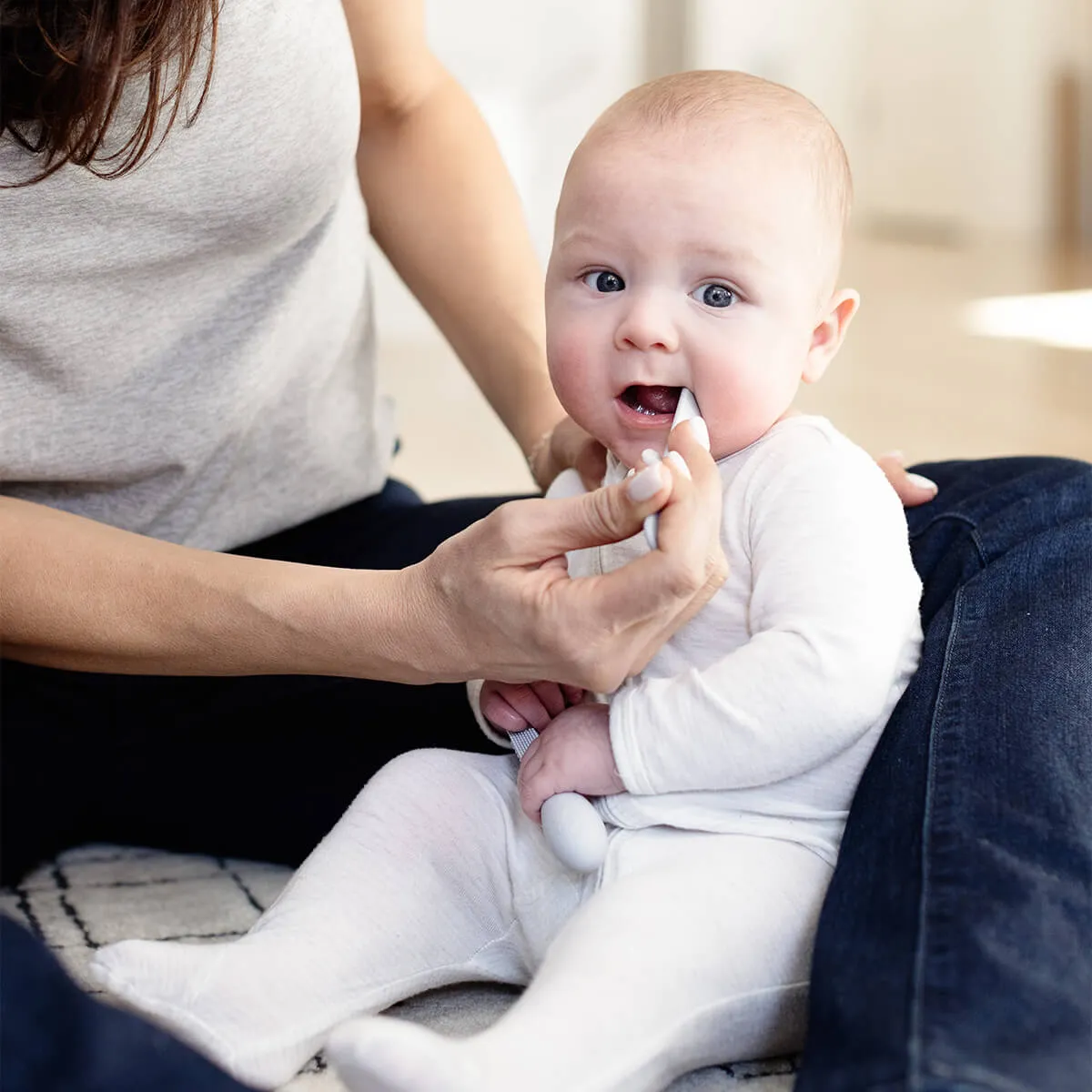 Baby-Led™ Toothbrush   Sensory Tongue Depressor by ezpz
