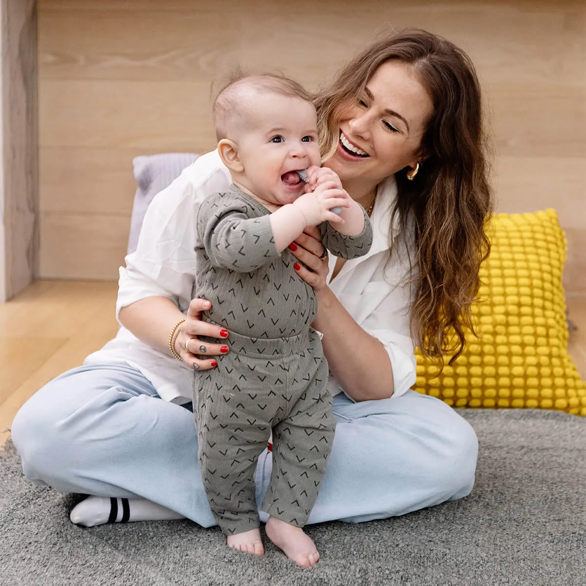 Baby-Led™ Toothbrush   Sensory Tongue Depressor by ezpz