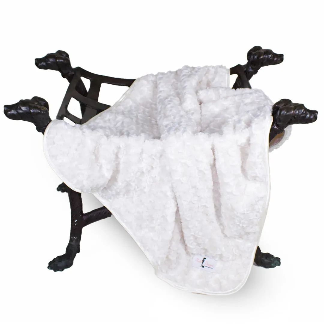 Baby Ruffle Dog Blanket