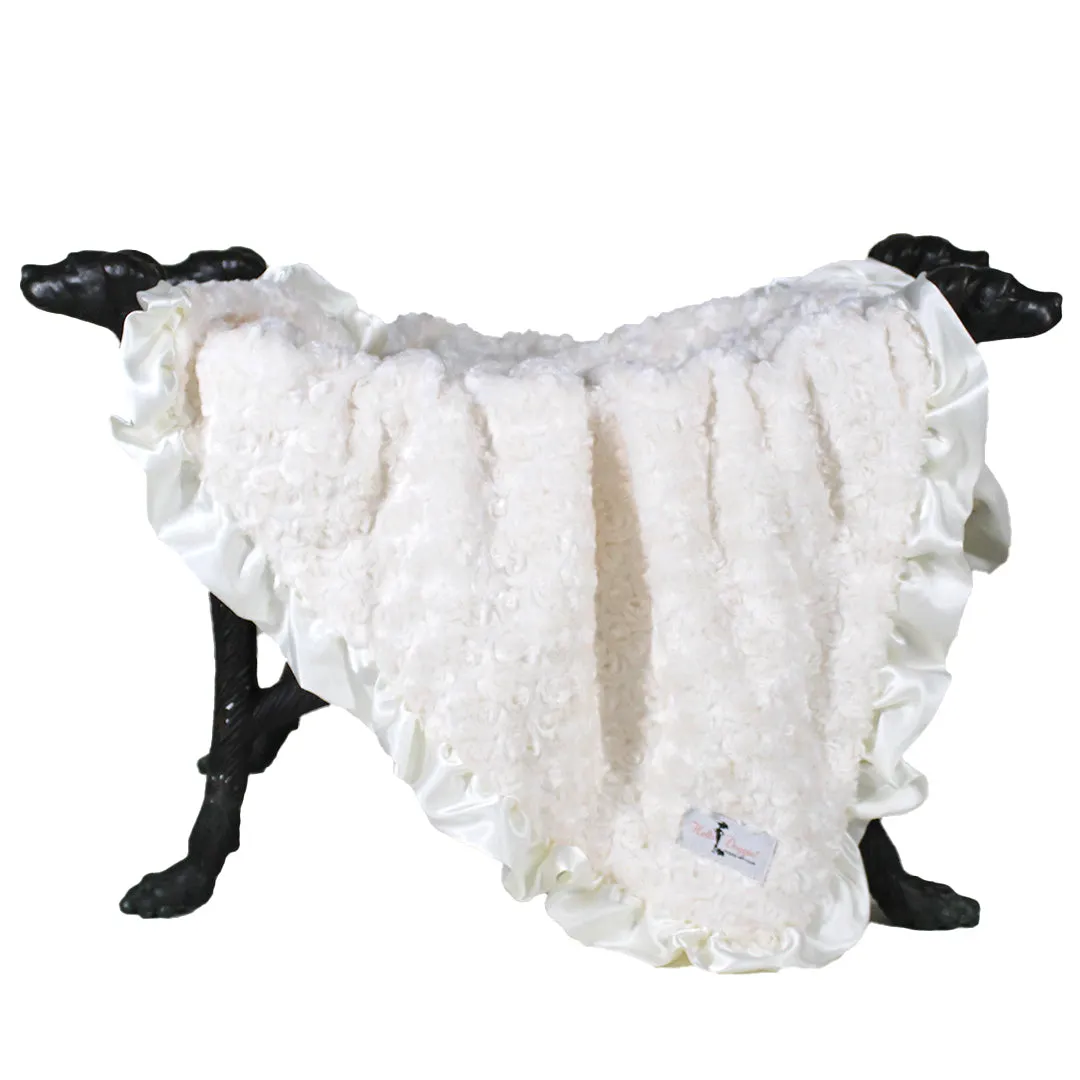 Baby Ruffle Dog Blanket