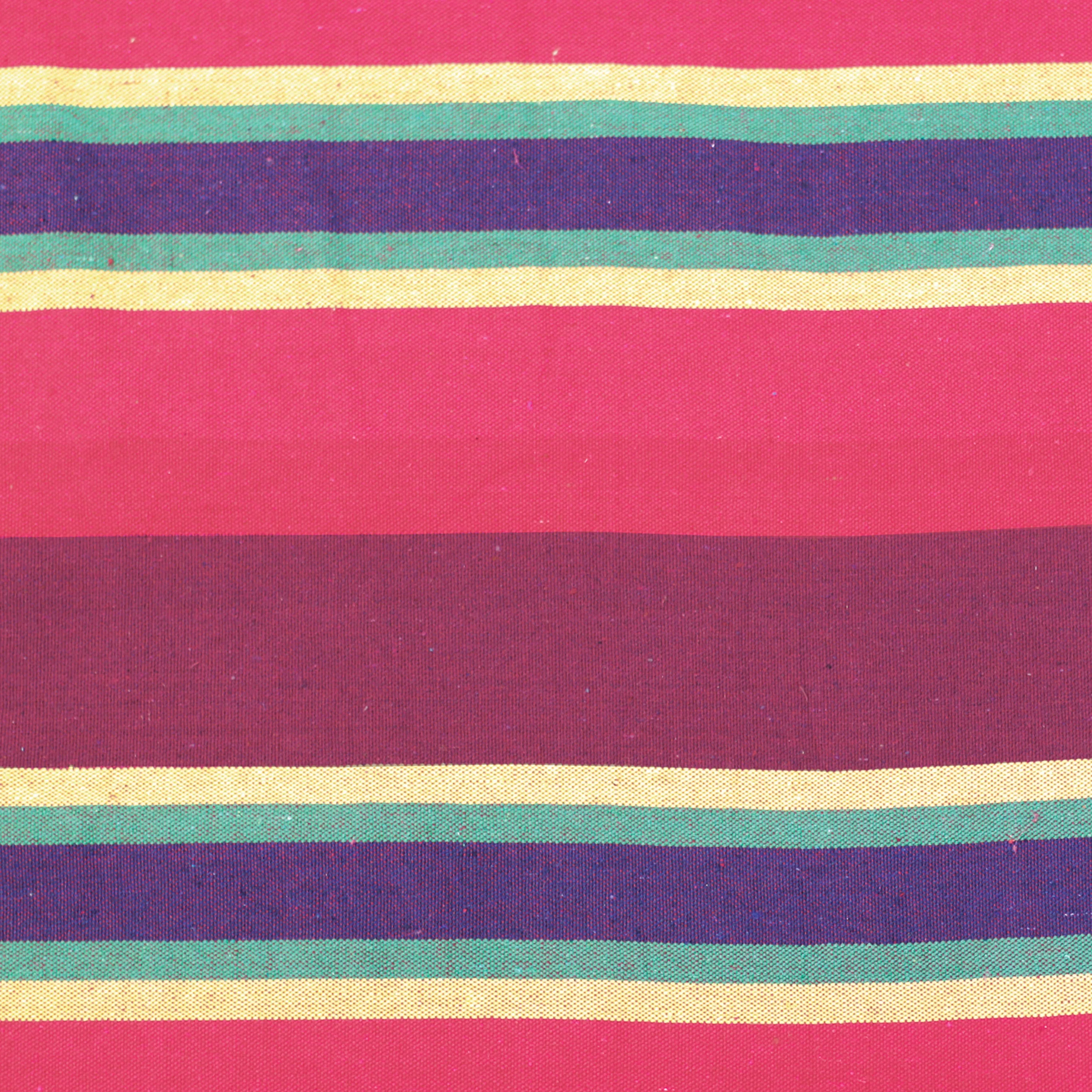 Bahamas Cotton Hammock - Single - Burgundy - 78 In X 37 In