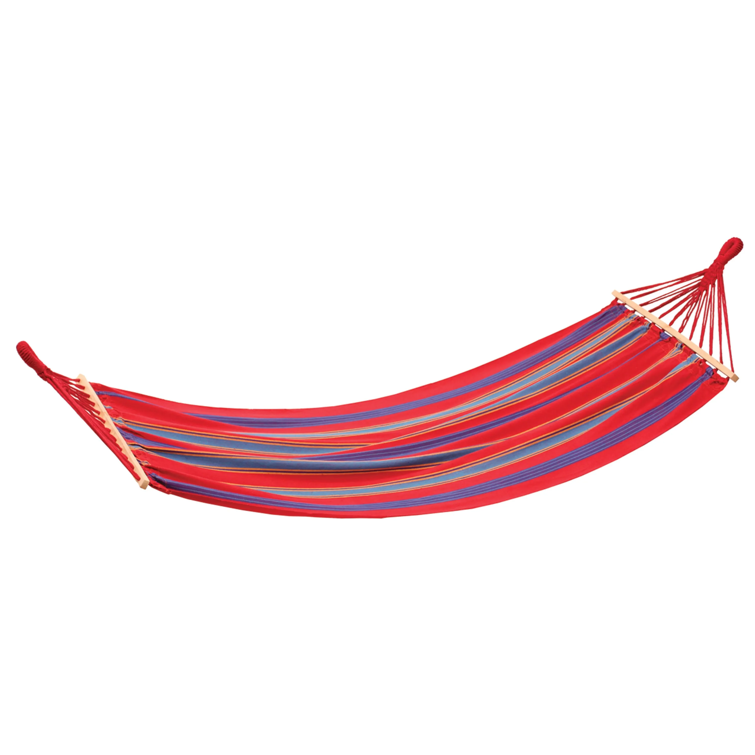 Bahamas Cotton Hammock - Single - Red - 78 In X 39 In