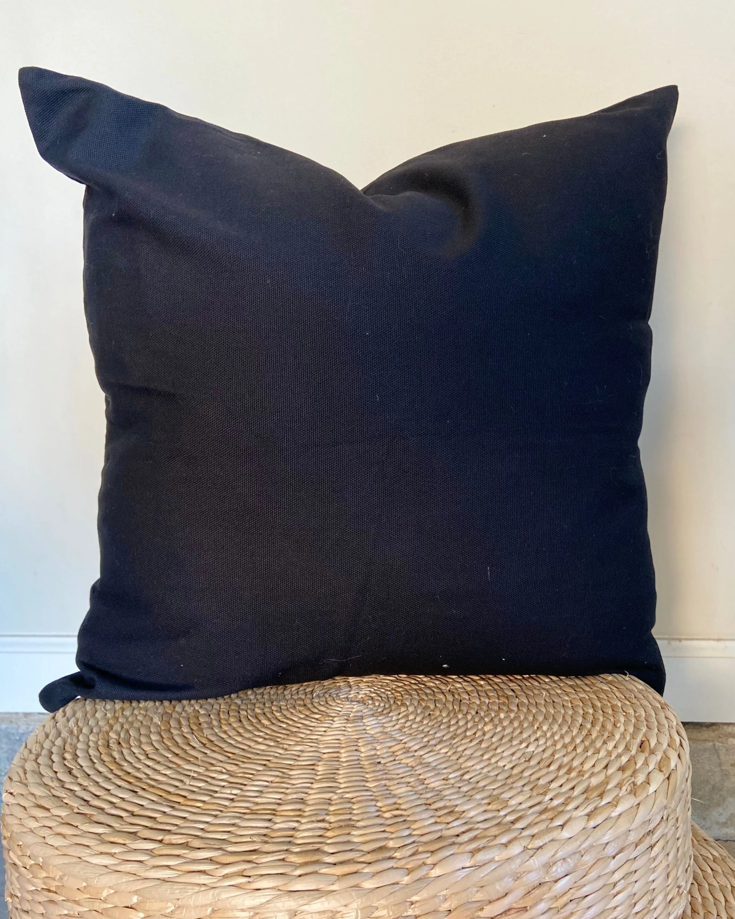 Black Macrame Woven Hammock Swing Chair | DIANA BLACK