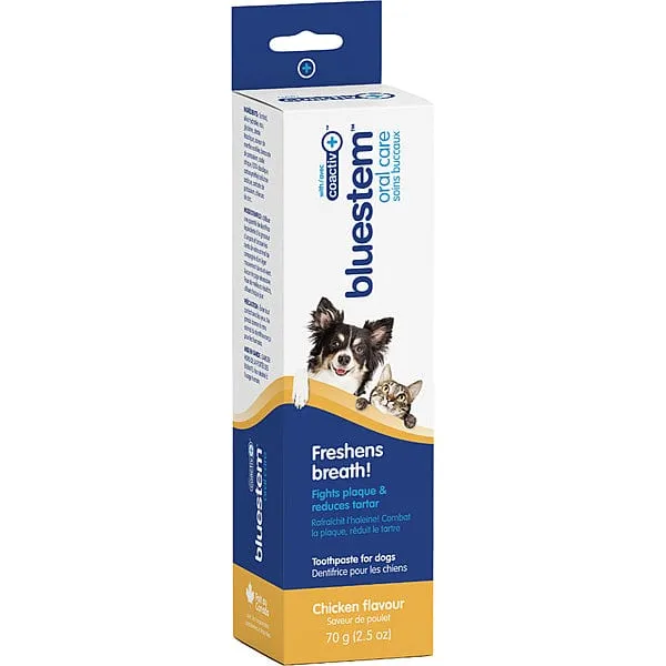 Bluestem Oral Care Chicken Flavor Toothpaste for Dogs and Cats