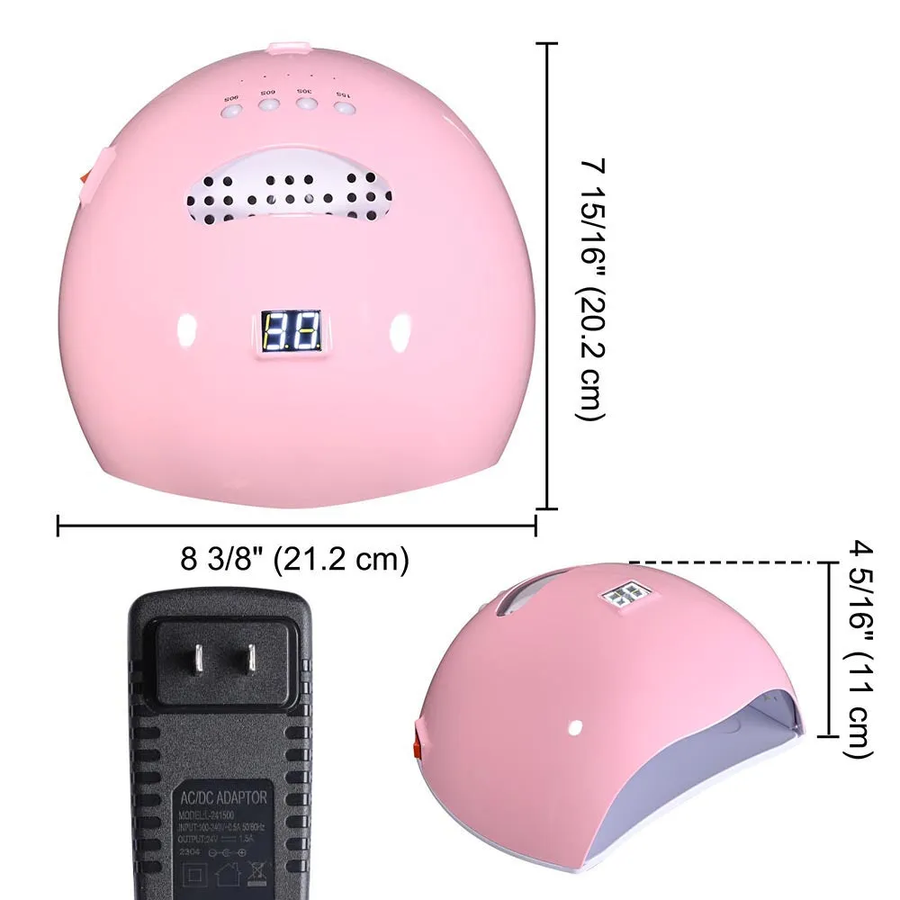 Byootique Nail Lamp Nail Polish Dryer Curing Light