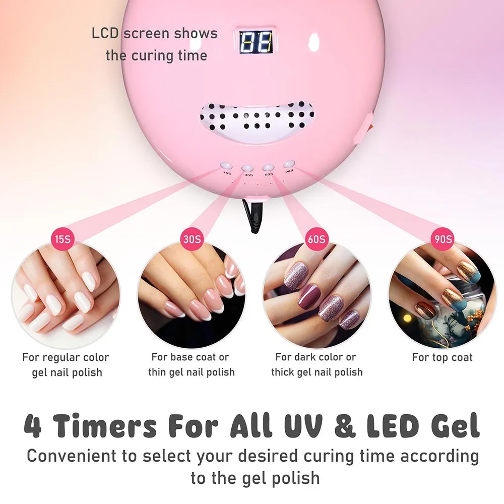 Byootique Nail Lamp Nail Polish Dryer Curing Light