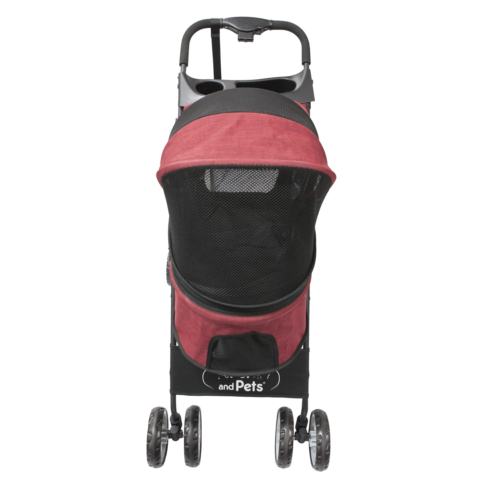 Catalina Pet Stroller - Robin Red