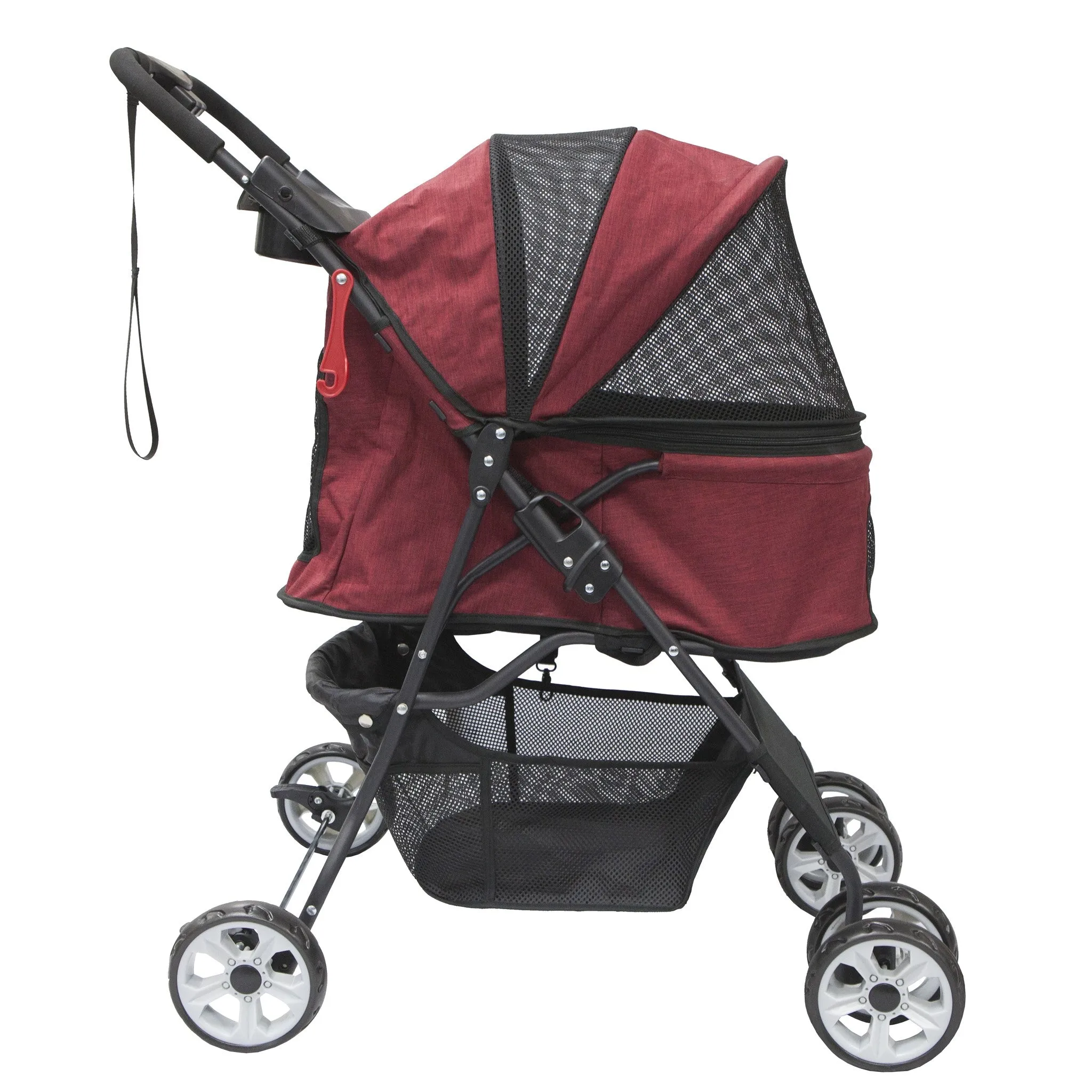 Catalina Pet Stroller - Robin Red