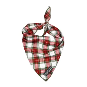 Christmas Plaid Cooling Dog Bandana