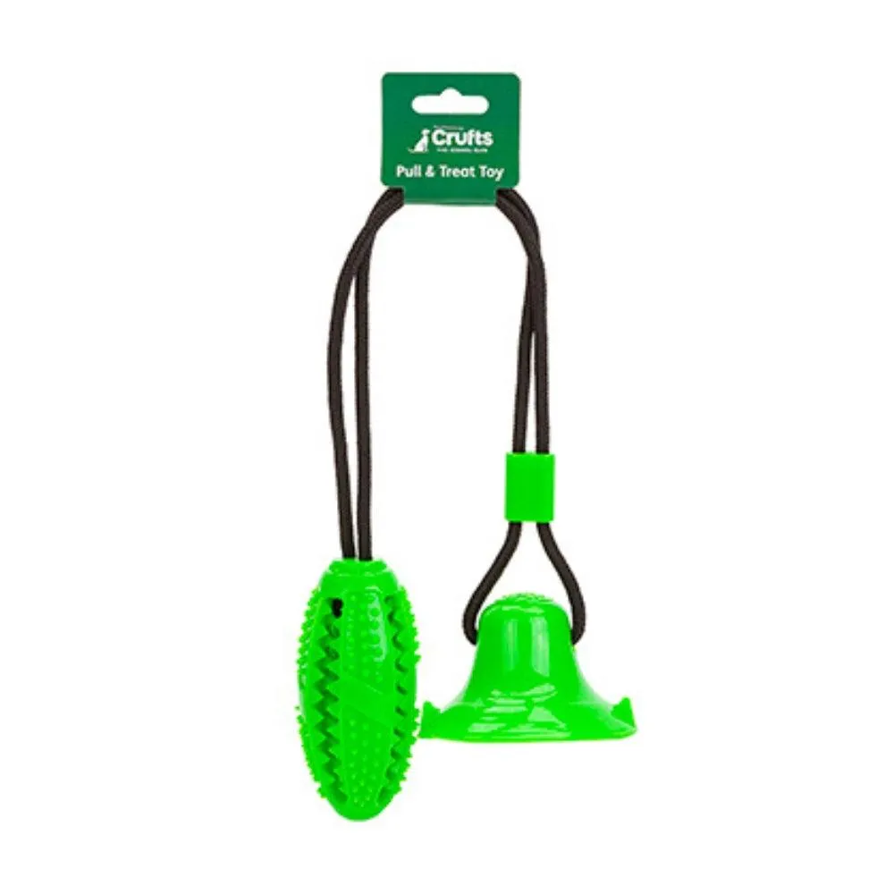 Crufts Pull &Treat Toy