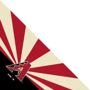 Diamondbacks Triangle Cooling Bandana: Arizona Flag