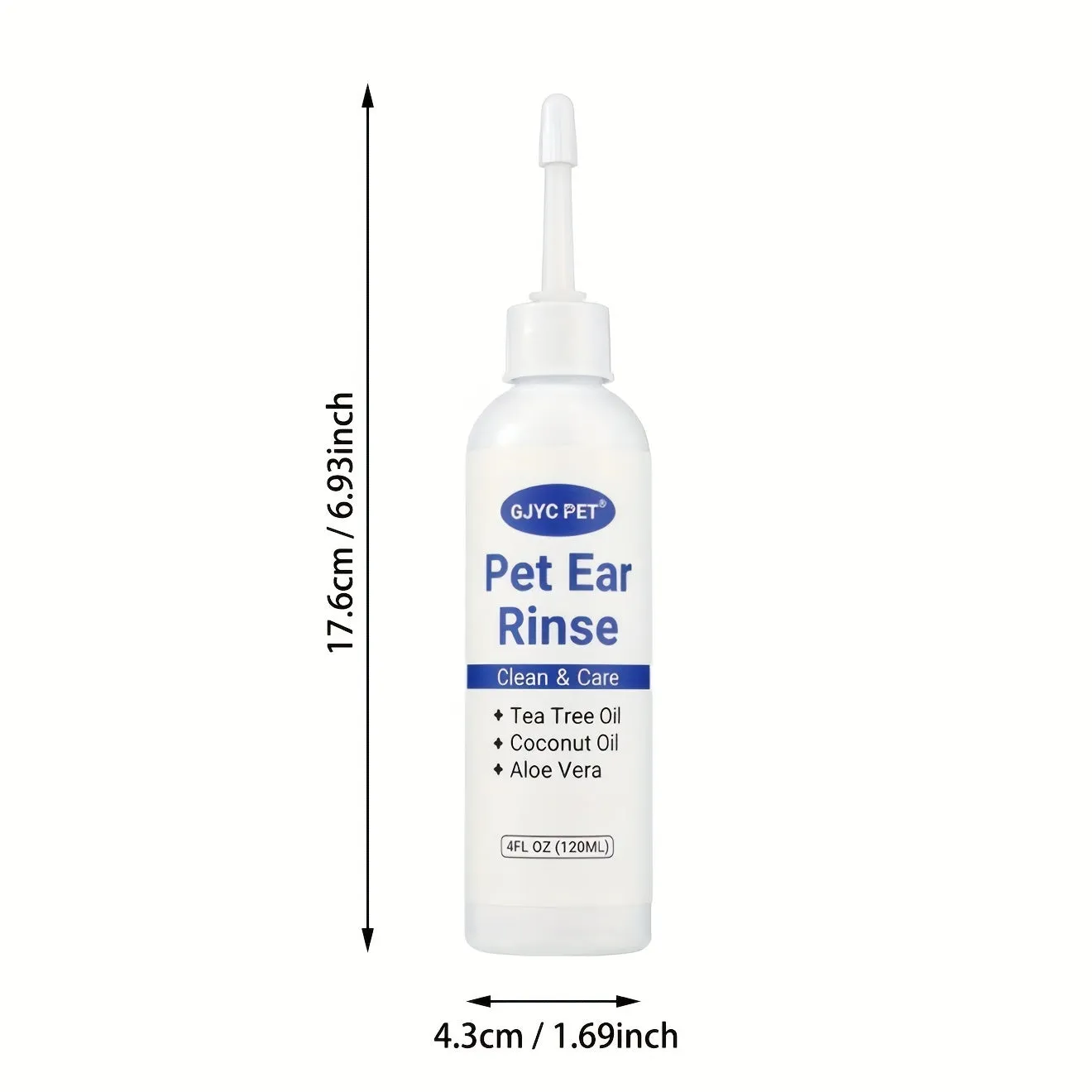 Dog and Cat Ear Cleaner Treat Infections and Odors