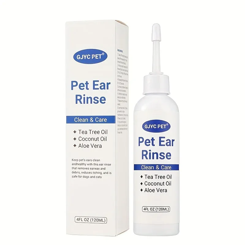 Dog and Cat Ear Cleaner Treat Infections and Odors