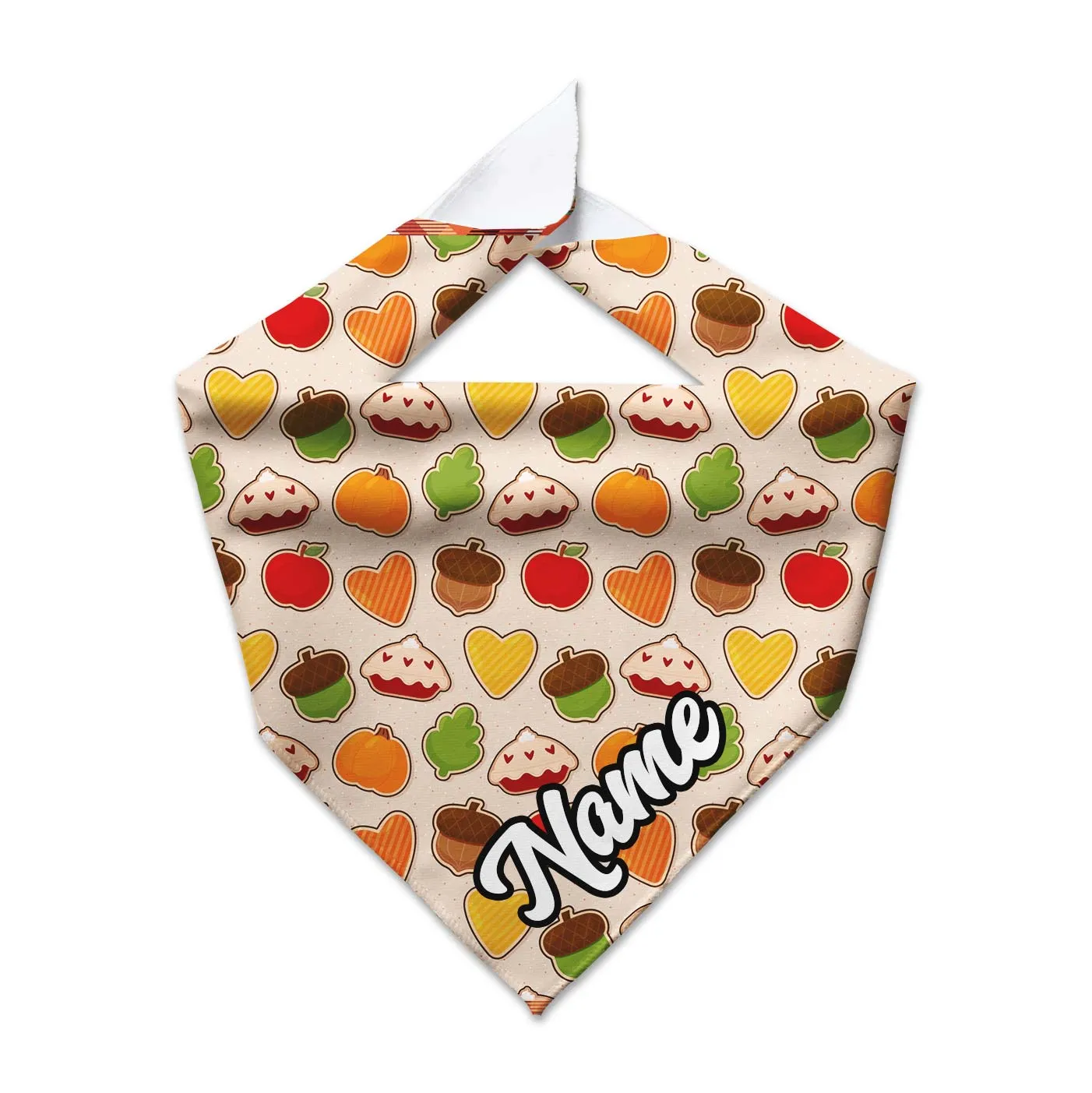 Fall Cookies Cooling Dog Bandana