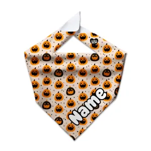 Halloween Pumpkins Cooling Dog Bandana