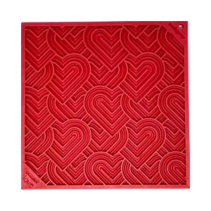 Heart-Dog Lick Mat