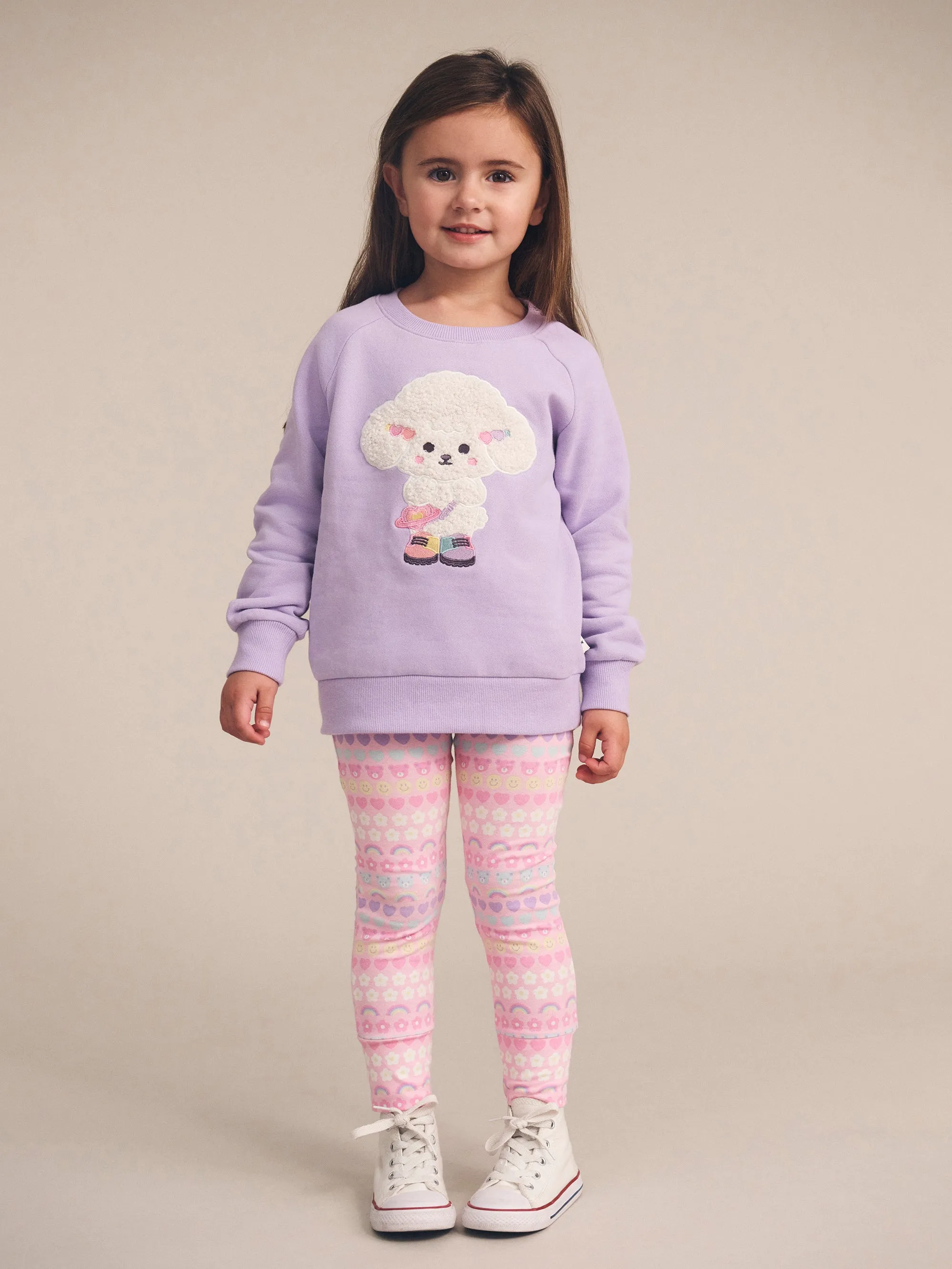 Huxbaby Poodle Puff Sweatshirt