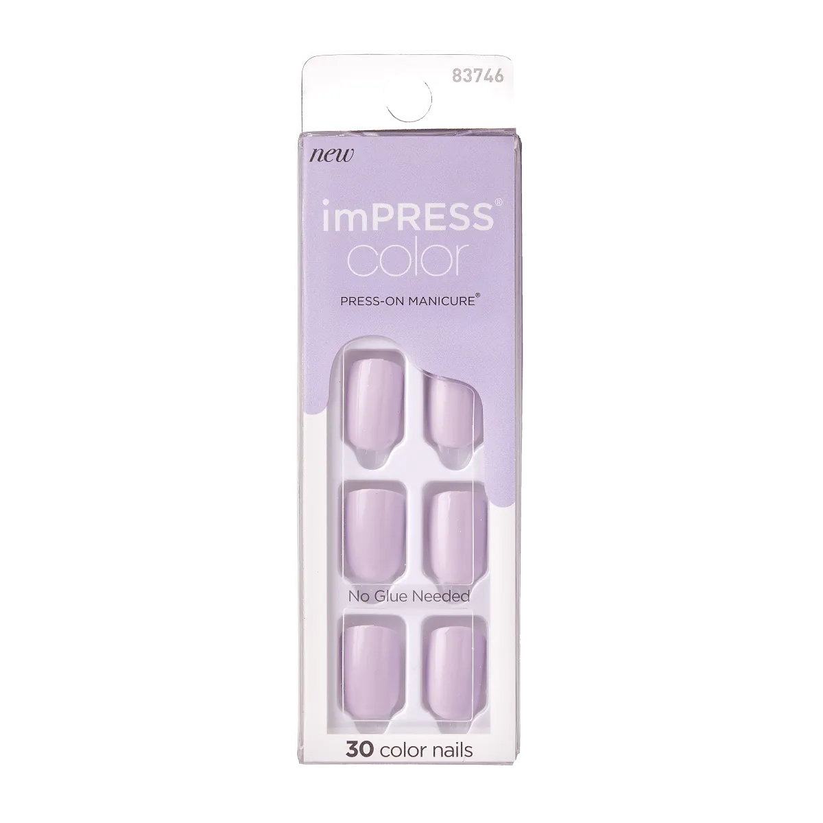 imPRESS Color Press-On Manicure - Picture Purplect