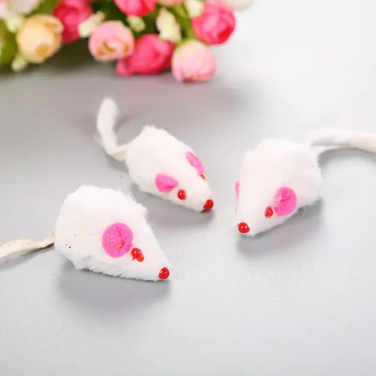 Interactive Plush Catmint Mouse Toy