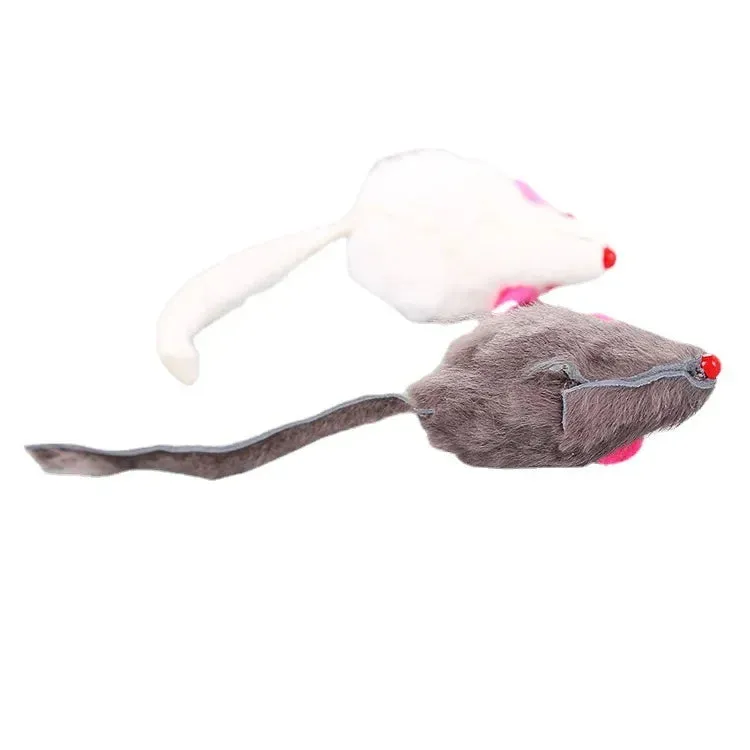 Interactive Plush Catmint Mouse Toy