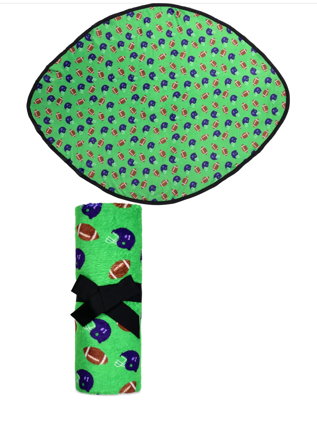 iscream touchdown plush blanket