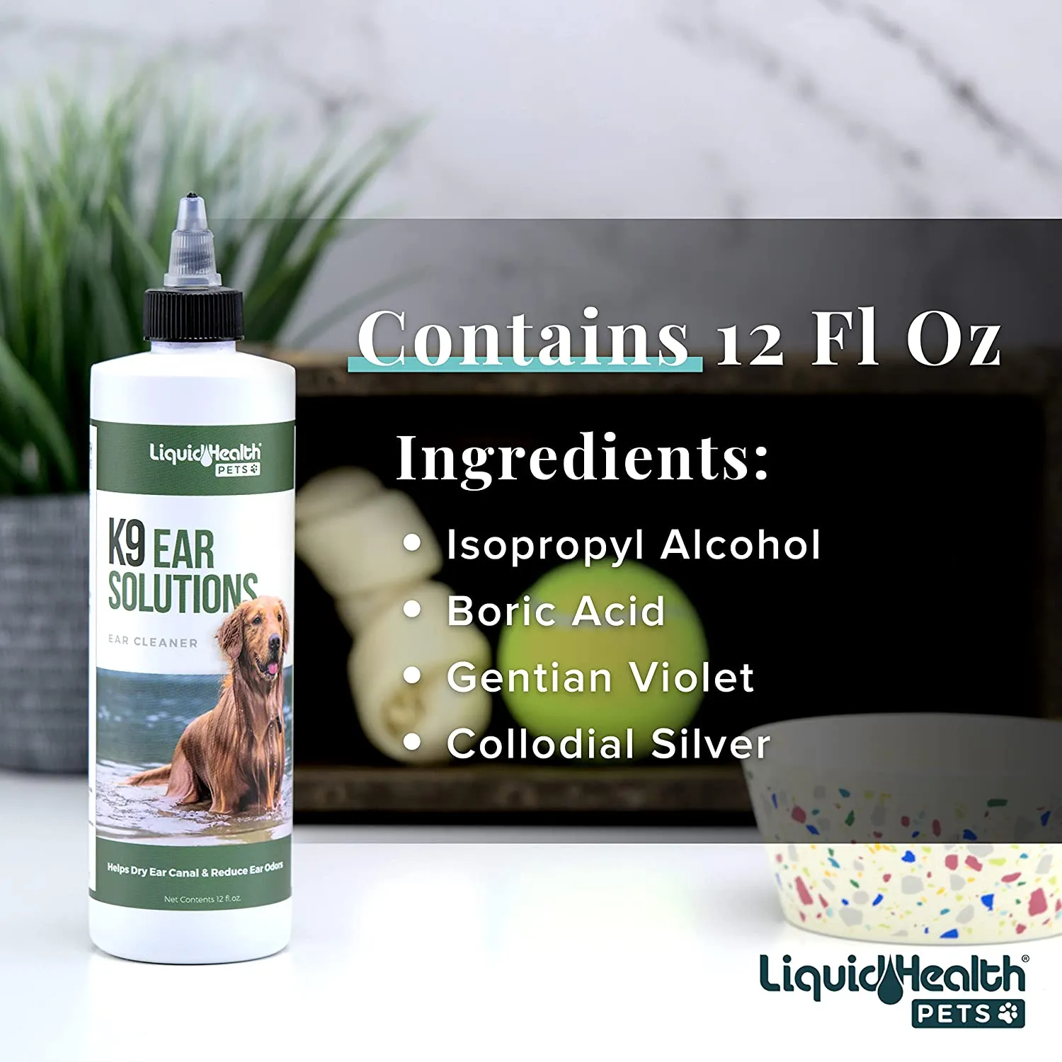 K9 Ear Solutions Ear Cleaner For Dogs