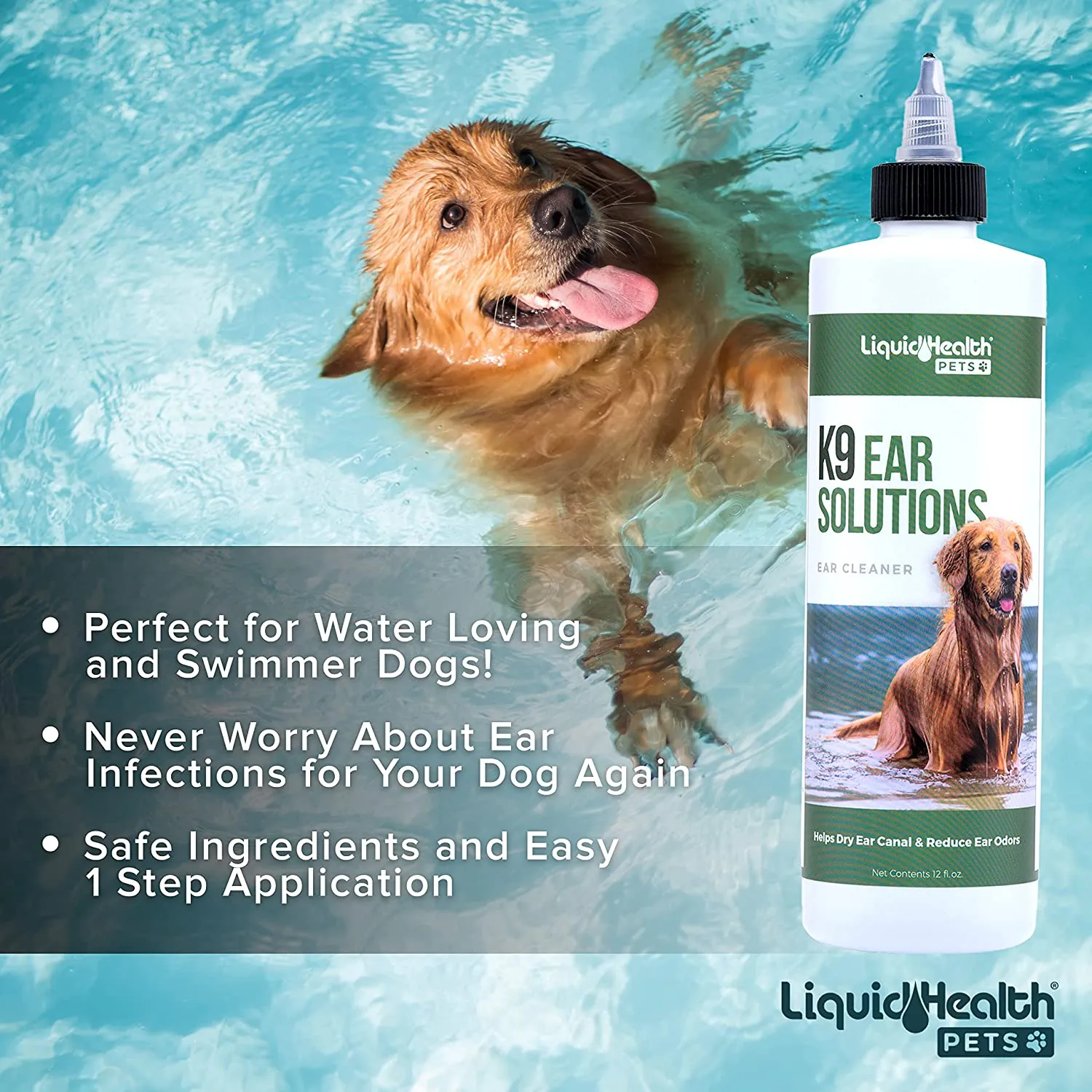 K9 Ear Solutions Ear Cleaner For Dogs