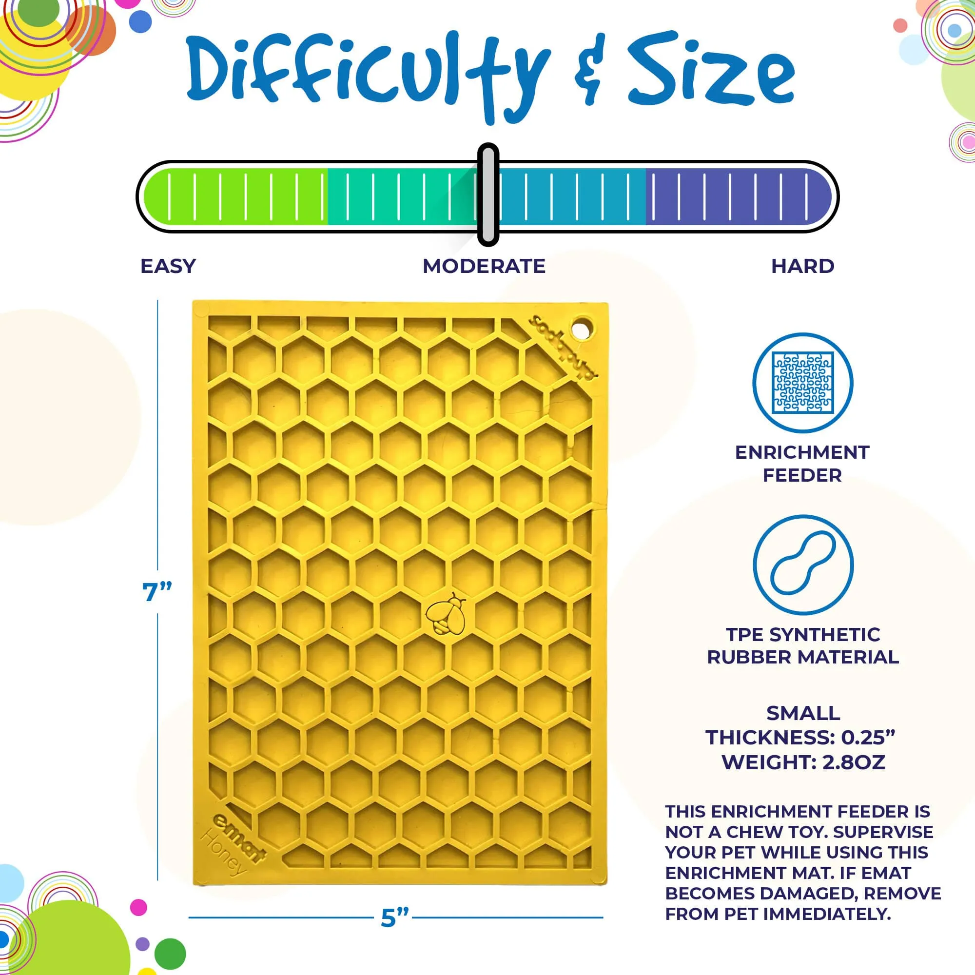 Lick Mat | Honeycomb