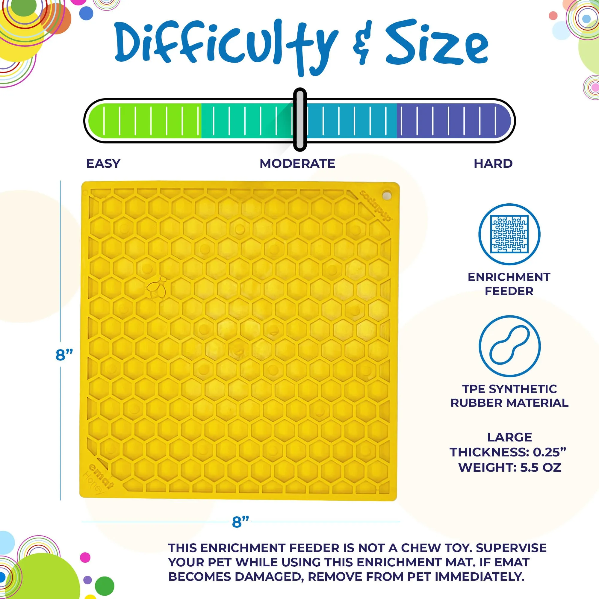 Lick Mat | Honeycomb