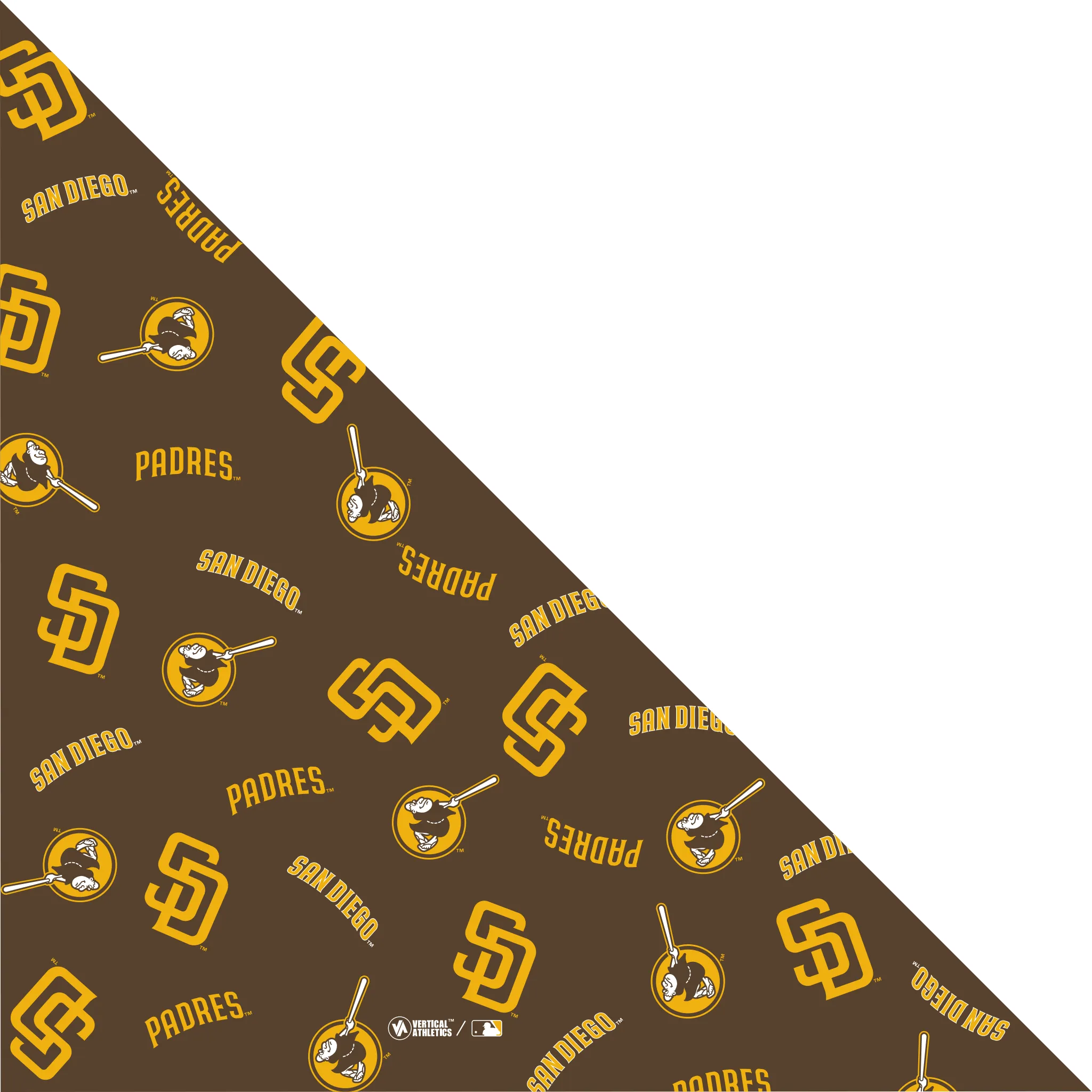 Padres Triangle Cooling Bandana: All Over