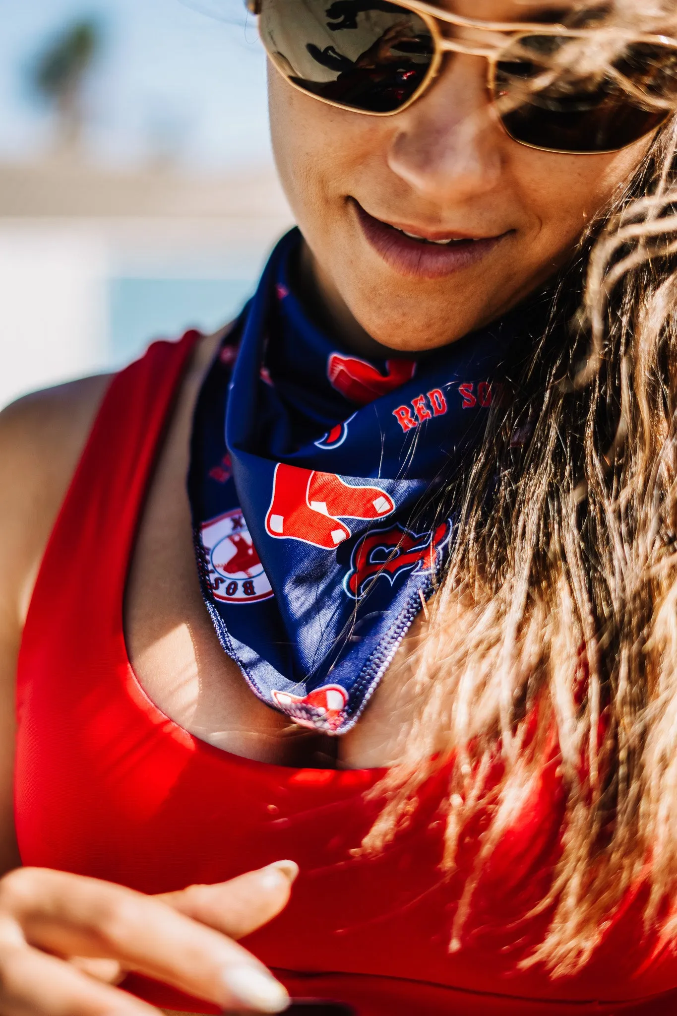 Padres Triangle Cooling Bandana: All Over