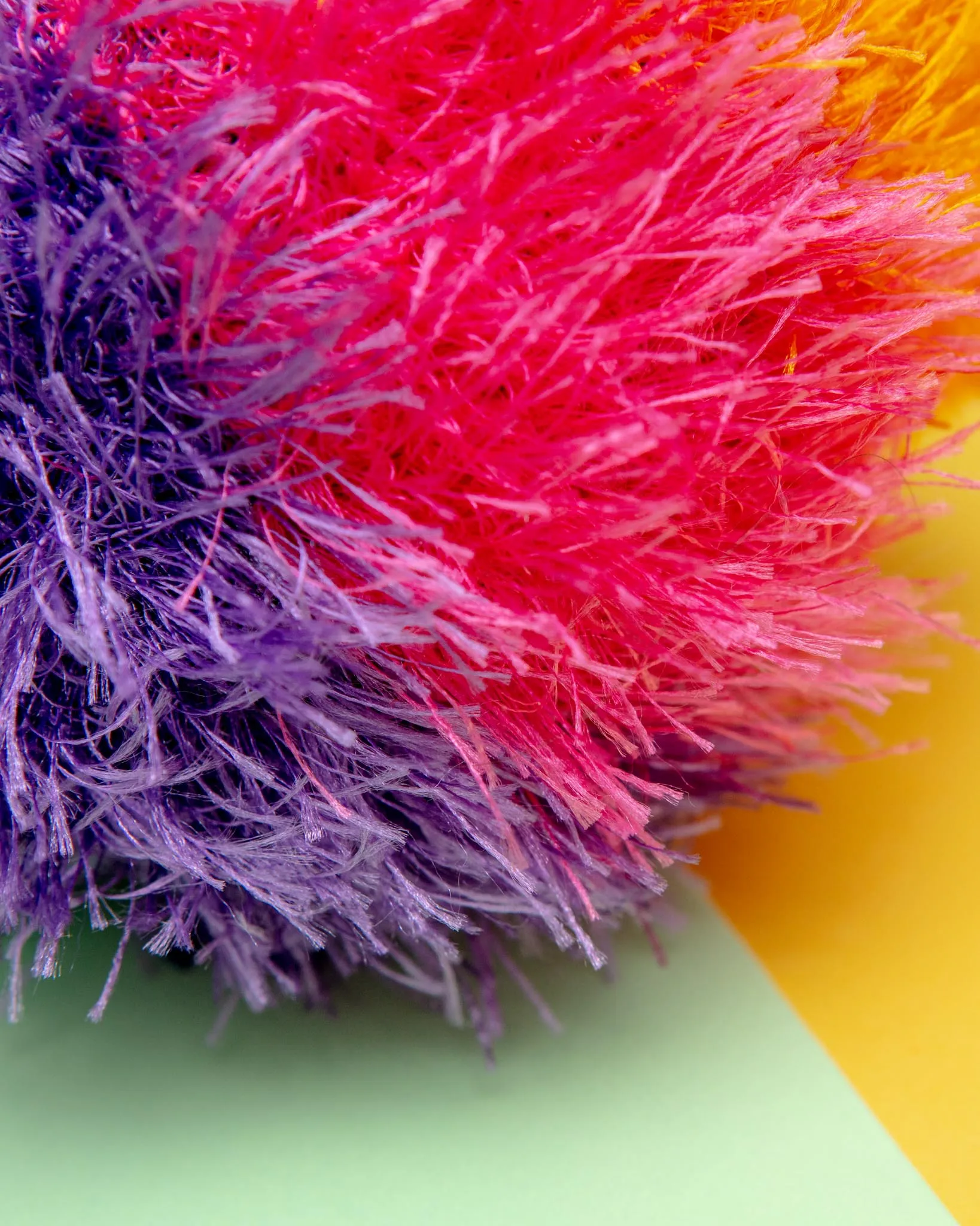 Rainbow Ball Handmade Squeaky Dog Toy (FINAL SALE)
