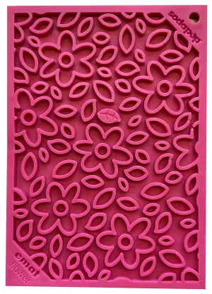 Soda Pup Lick Mat  - Pink Flower Power