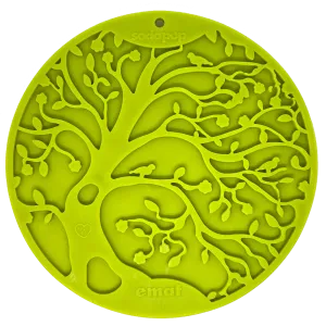 SodaPup Tree Of Life Emat Enrichment Lick Mat With Suction Cups