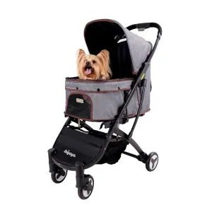 Speedy Fold Pet Buggy – Grey Denim