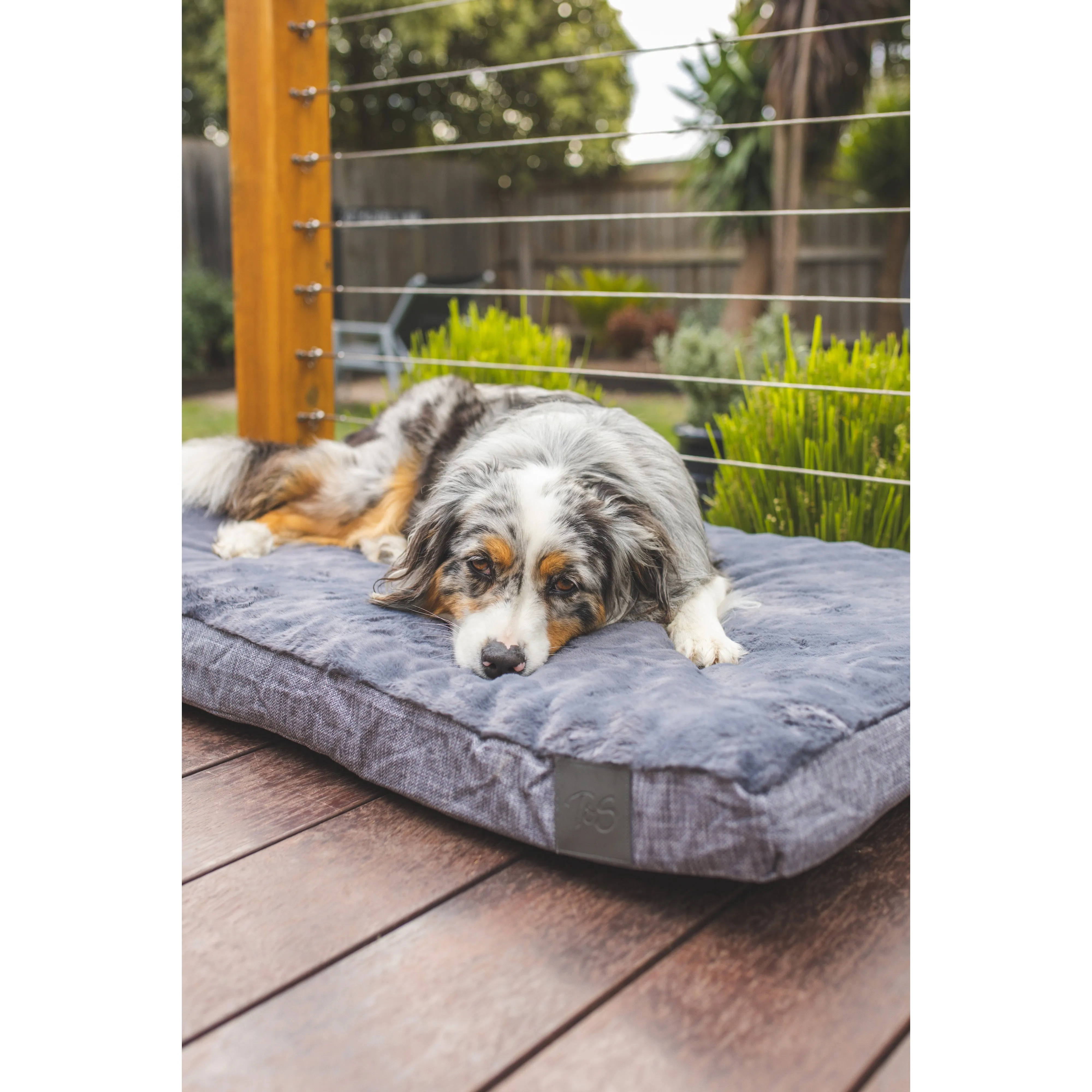 T&S Slumber Pet Mat Steel Grey Small