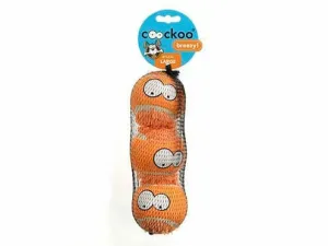 TENNISBALL BREEZY LARGE 3pcs 7,5cm orange