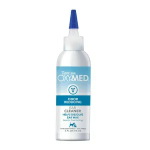 Tropiclean OxyMed Odor Reducing Ear Cleaner for Dogs & Cats (4 oz)