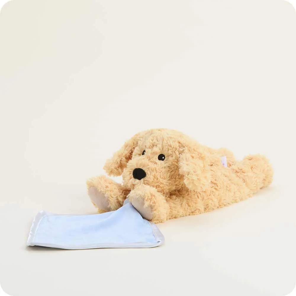 Warmies | Golden Dog Blanket Warmie for Baby