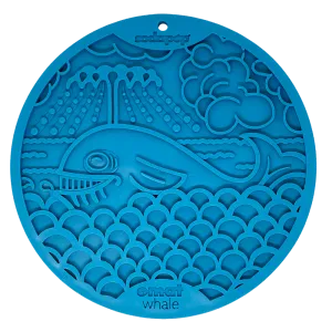 Whale Design eMat Enrichment Lick Mat With Suction Cups